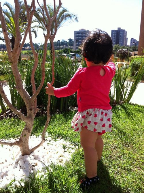 baby nature child playing