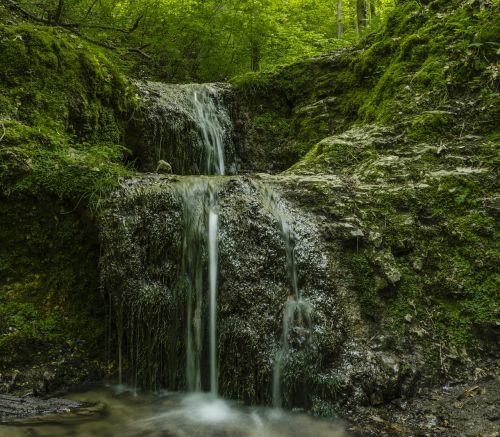 valley bolechowicka nature waterfall