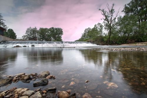 nature river landscape