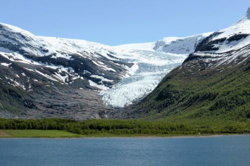 nature glacier sea