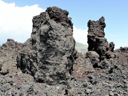 nature lava moonscape
