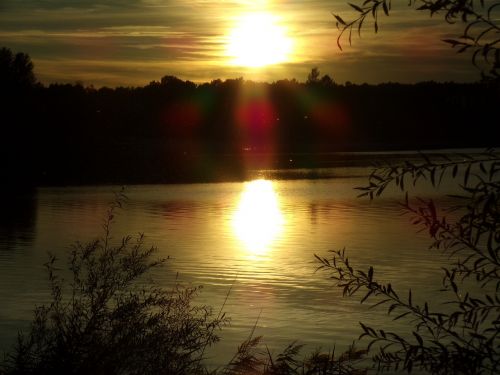 nature sunset water