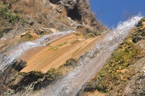 nature beauty waterfall