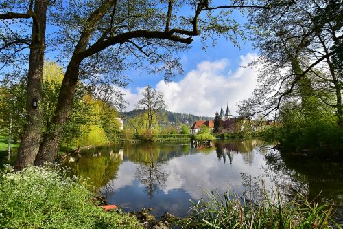 nature lake landscape