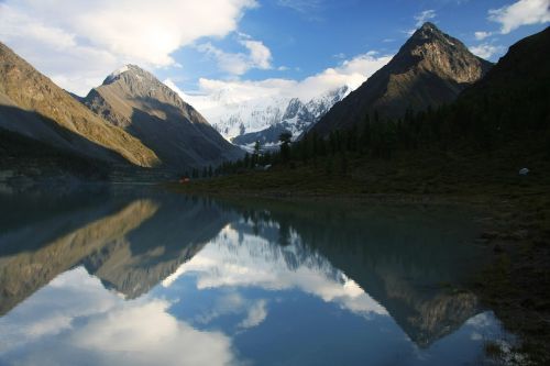 nature mountains altai