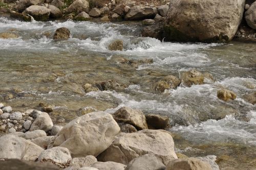 nature river stone