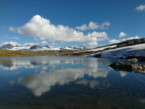 nature lake landscape