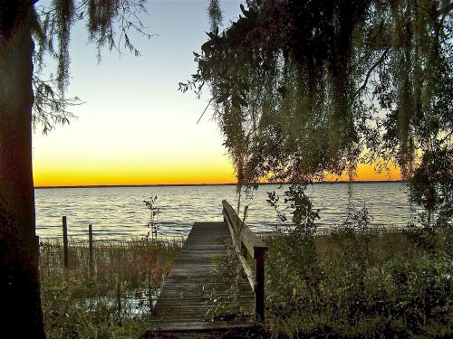 nature landscape sunset