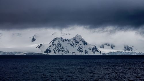 nature mountains snow