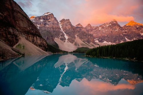 nature landscape mountains