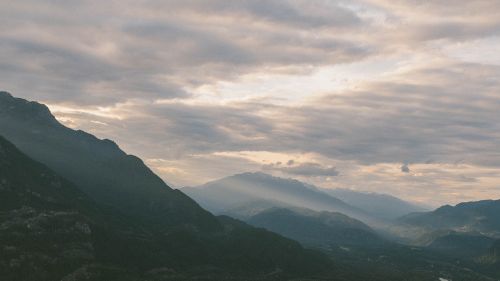 nature landscape clouds