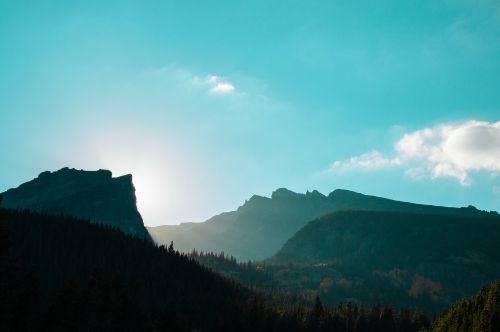 nature landscape mountain