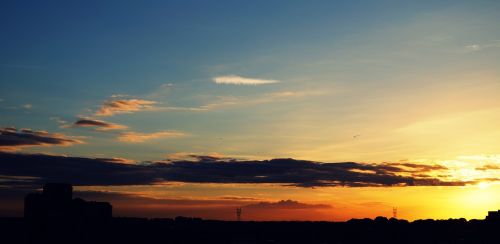 nature landscape silhouette