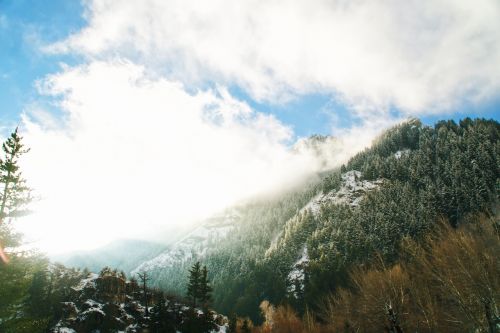 nature landscape mountain