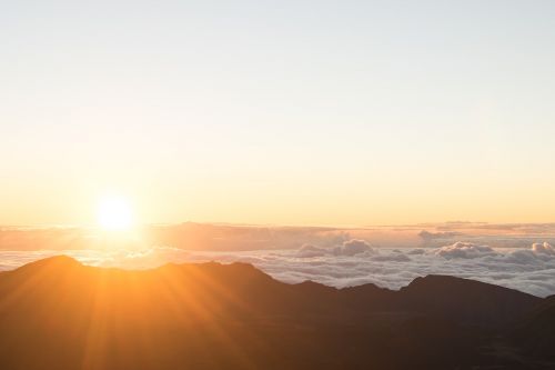 nature sunset landscape