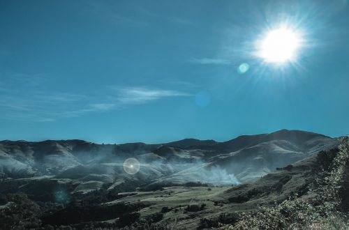 nature landscape mountains