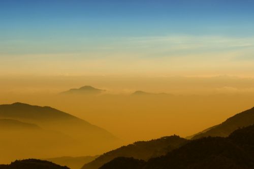 nature landscape mountains