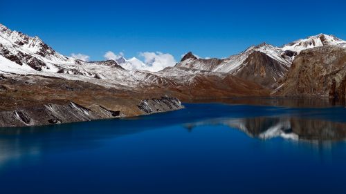 nature landscape mountains