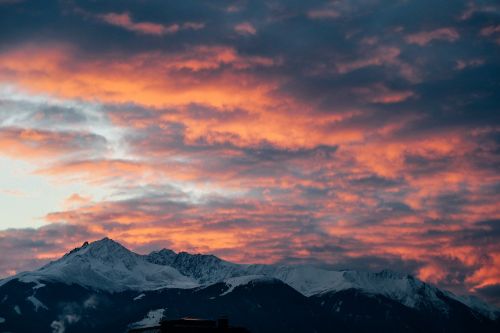 nature landscape mountains