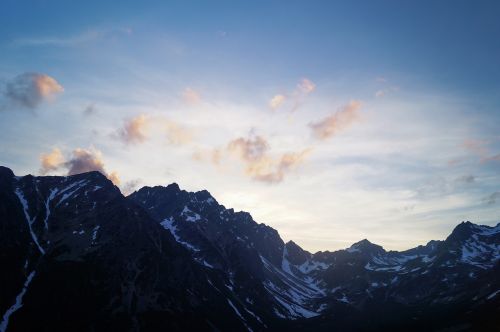 nature landscape mountains