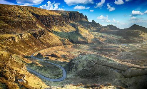 nature landscape mountains