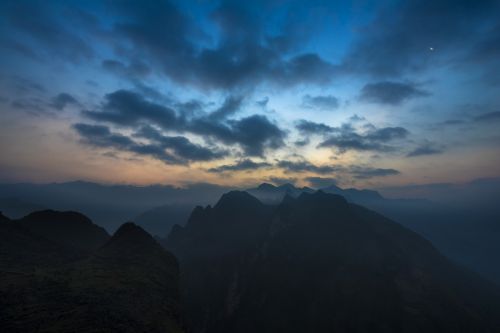 nature landscape mountains