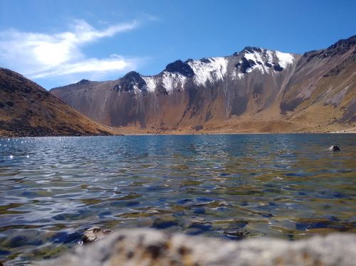 nature volcano lake