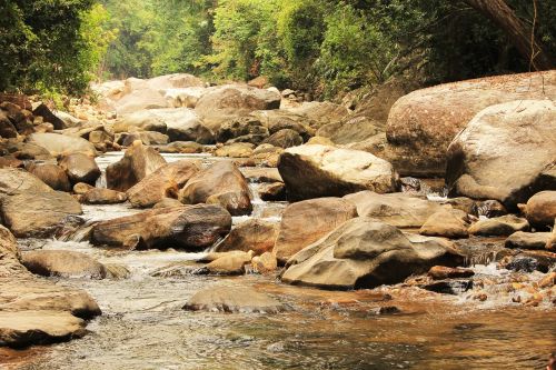 nature water rock