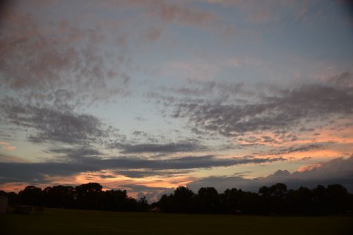 nature panoramic sunset