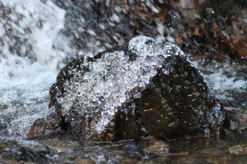 nature frozen waters