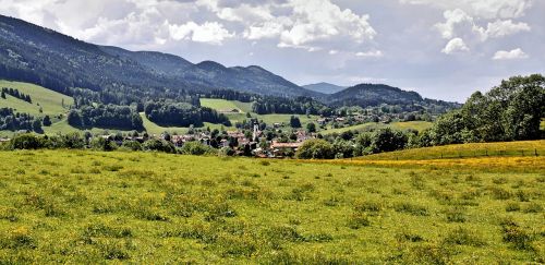 nature panorama landscape