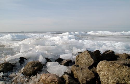 nature ice floes urk