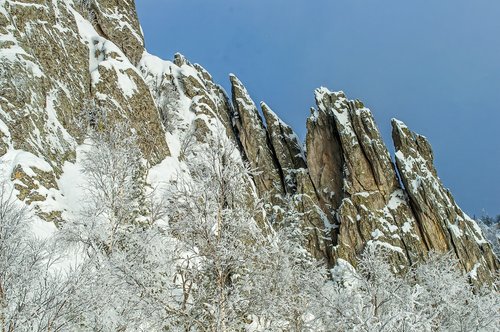 nature  mountain  stone
