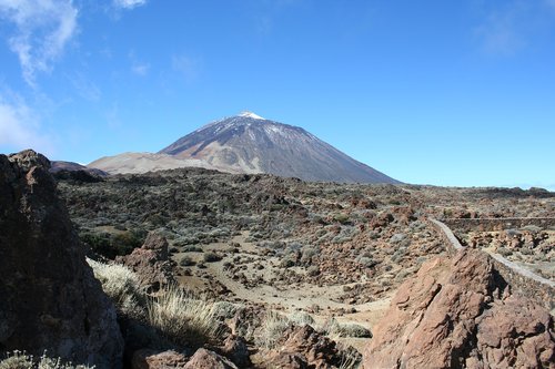 nature  the dome of the sky  volcano