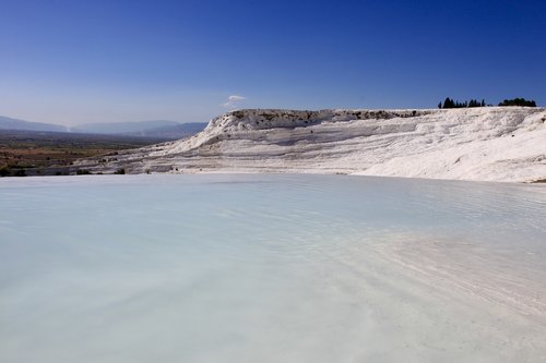 nature  lake  pamukkale