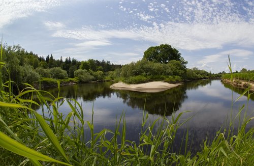 nature  river  sand