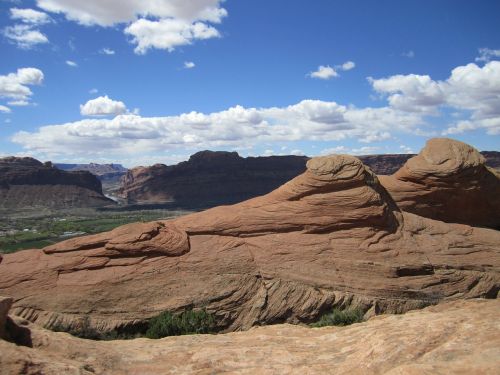 nature desert clouds