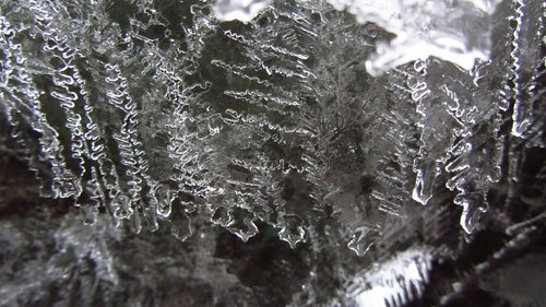 nature  ice  crystal