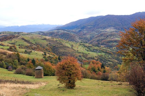 nature  autumn  mountains