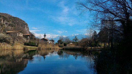 nature  lake  mountains