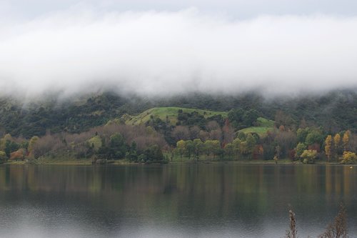 nature  autumn  lake