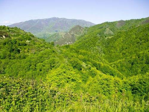 nature landscape mountains