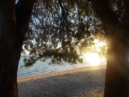 nature beach backpacking