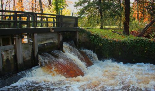 nature water waterfall