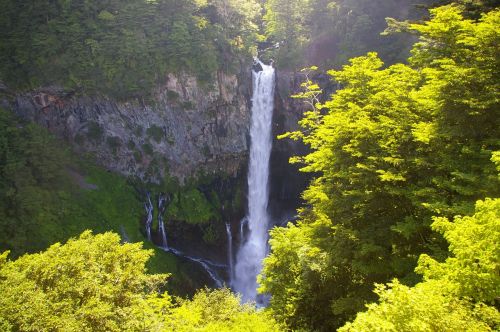 nature waterfall water