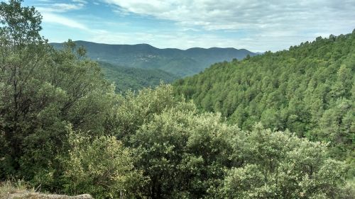 nature landscape cevennes