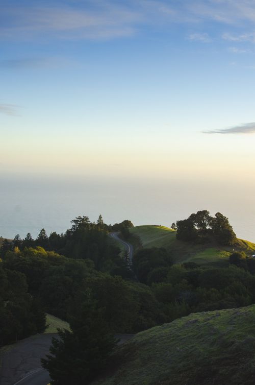 nature landscape hills grass