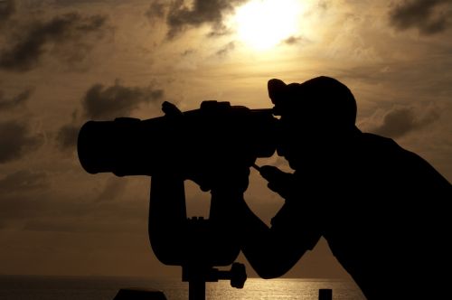 navy binoculars big eyes bridge