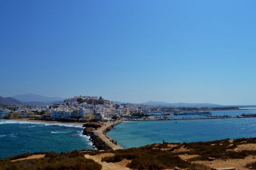 naxos town greece naxos