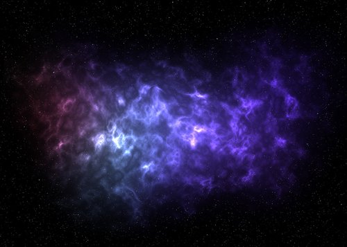 nebula  purple  solar system